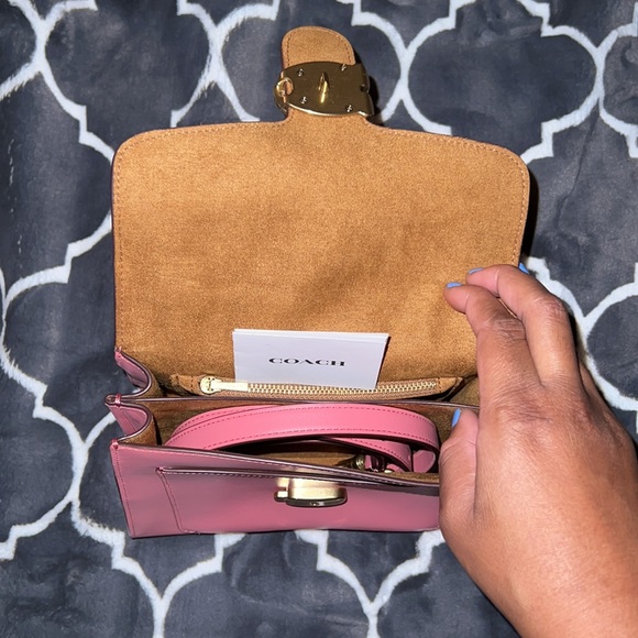 Coach | Tabby Mini Mixed Leather Top Handle Bag - Picture 13 of 13